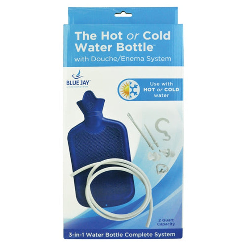 Water Bottle Hot/cold-blue Jay With Douche & Enema System