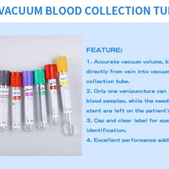 10pcs 50pcs disposable vacuum blood collection tube with separation gel coagulant lab medical blood collecting tube