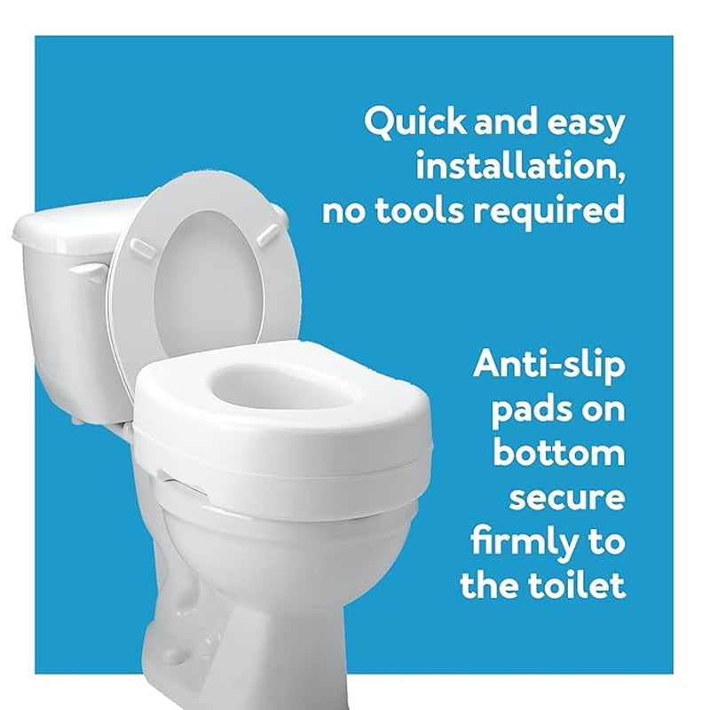 Raised Toilet Seat 5 1/2  High Carex