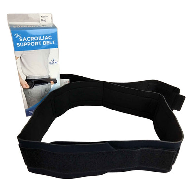 Blue Jay Sacroiliac Belt Black Small  30    34   All Care Store