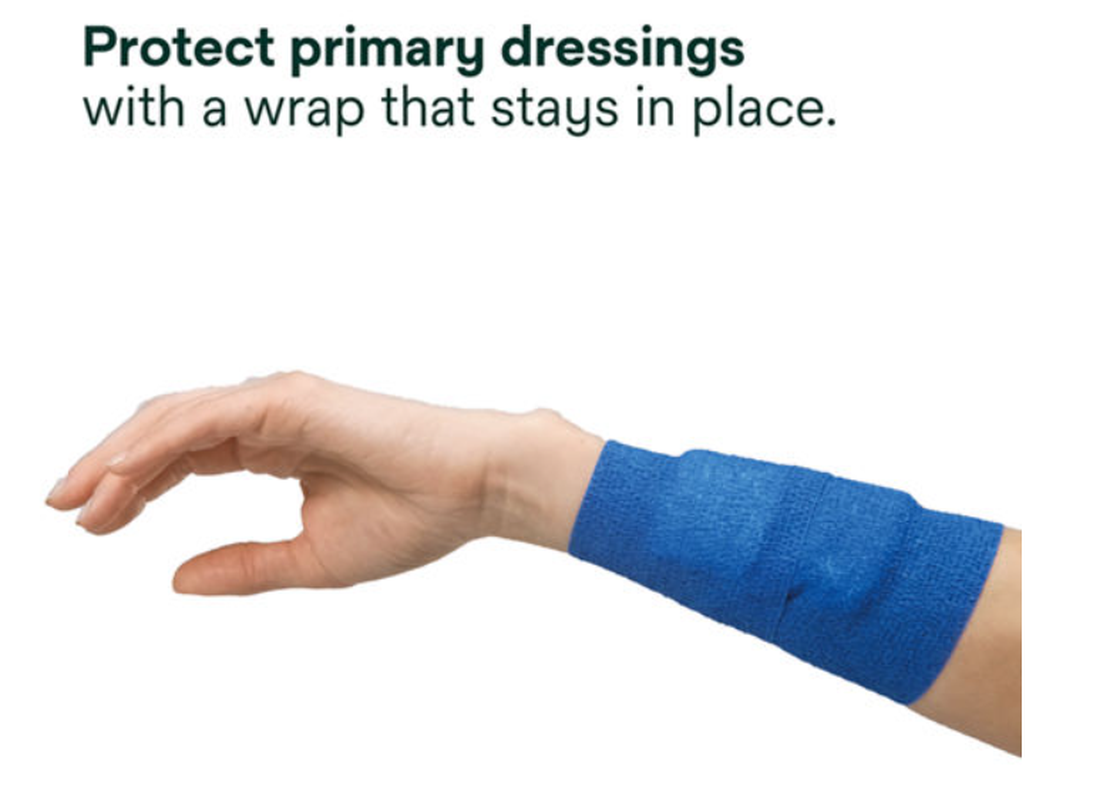 Cohesive Bandage 3M Coban 3 Inch X 5 Yard Self-Adherent Closure Tan NonSterile Standard Compression, Packaging Type- Case