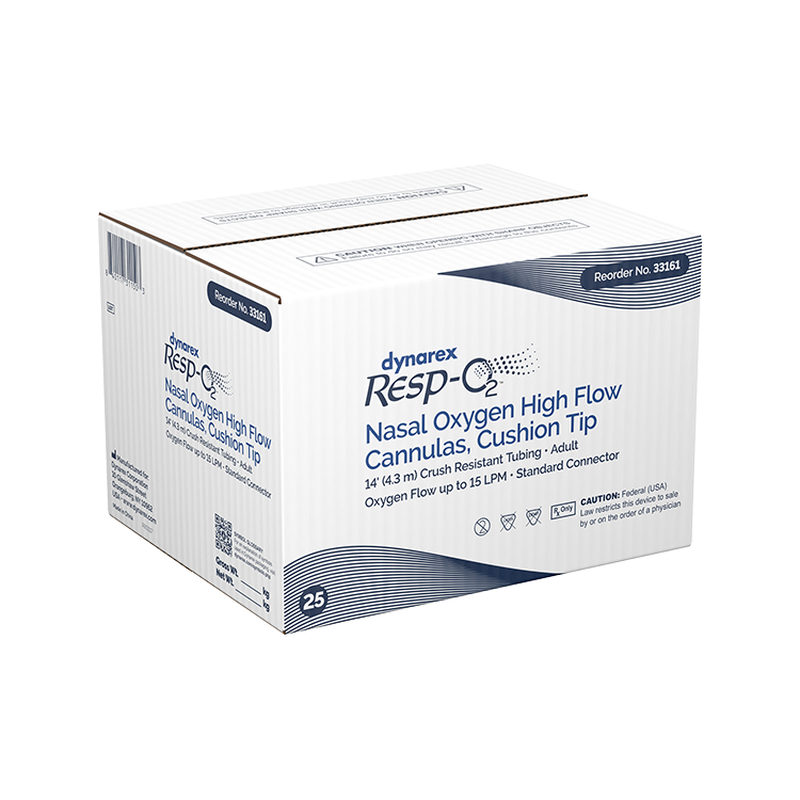 dynarex nasal oxygen high flow cannulas cushion tip