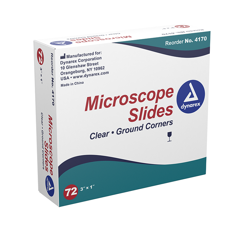 dynarex microscope slides