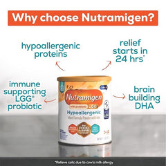 enfamil nutramigen with enflora lgg powder infant formula 12 6 ounce can nutramigen with probiotic lgg infant formula mk1166030ea
