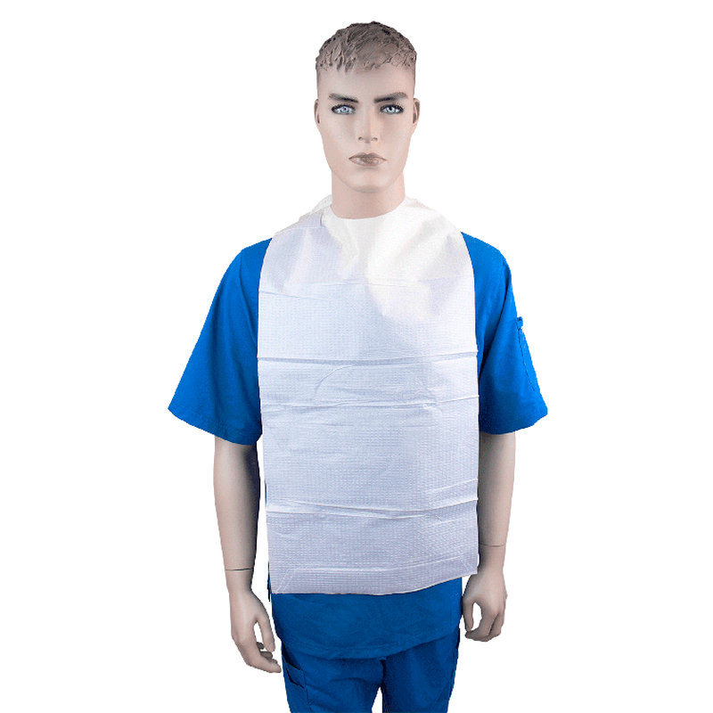 Dynarex Disposable Adult Lap Bibs