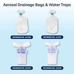 dynarex aerosol drainage bag w t adaptor