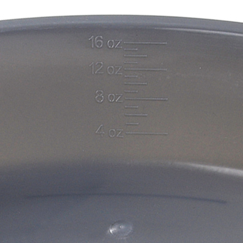 emesis basin mckesson graphite 16 oz plastic single patient use packaging type case