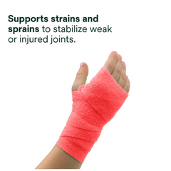Cohesive Bandage 3M Coban 3 Inch X 5 Yard Self-Adherent Closure Tan NonSterile Standard Compression, Packaging Type- Case