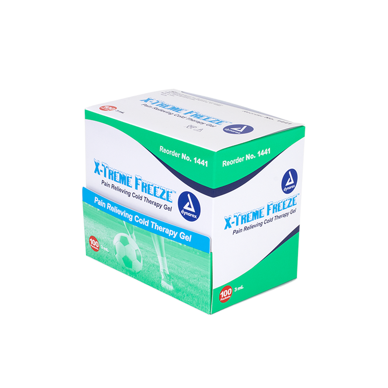 dynarex x treme freeze pain relieving cold therapy gel