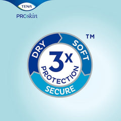 bladder control pad tena proskin heavy long 15 inch length heavy absorbency dry fast core one size fits most packaging type case