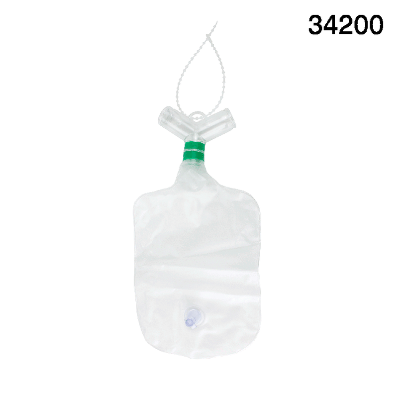 dynarex aerosol drainage bag w t adaptor
