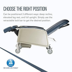 bariatric geri chair 3 position recliner