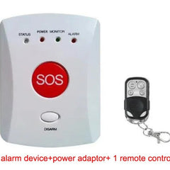 emergency calling gsm panic system for the senior elderly people care with speaker sos button optional