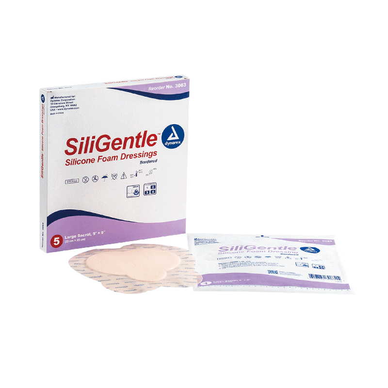dynarex siligentle foam dressings