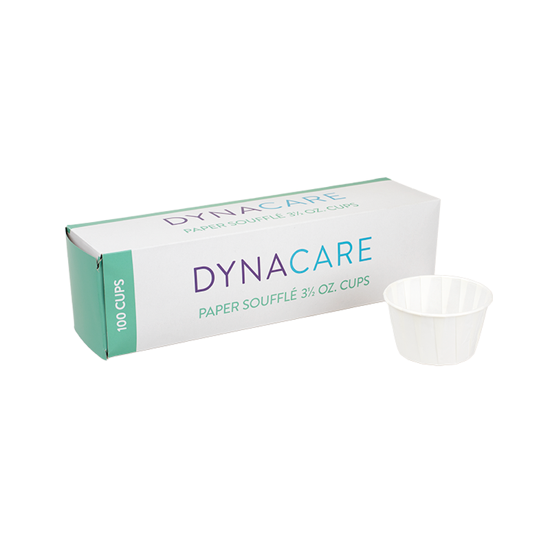 dynarex paper souffle cups