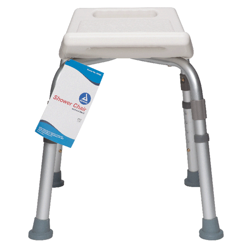 Bath chair with wide seat