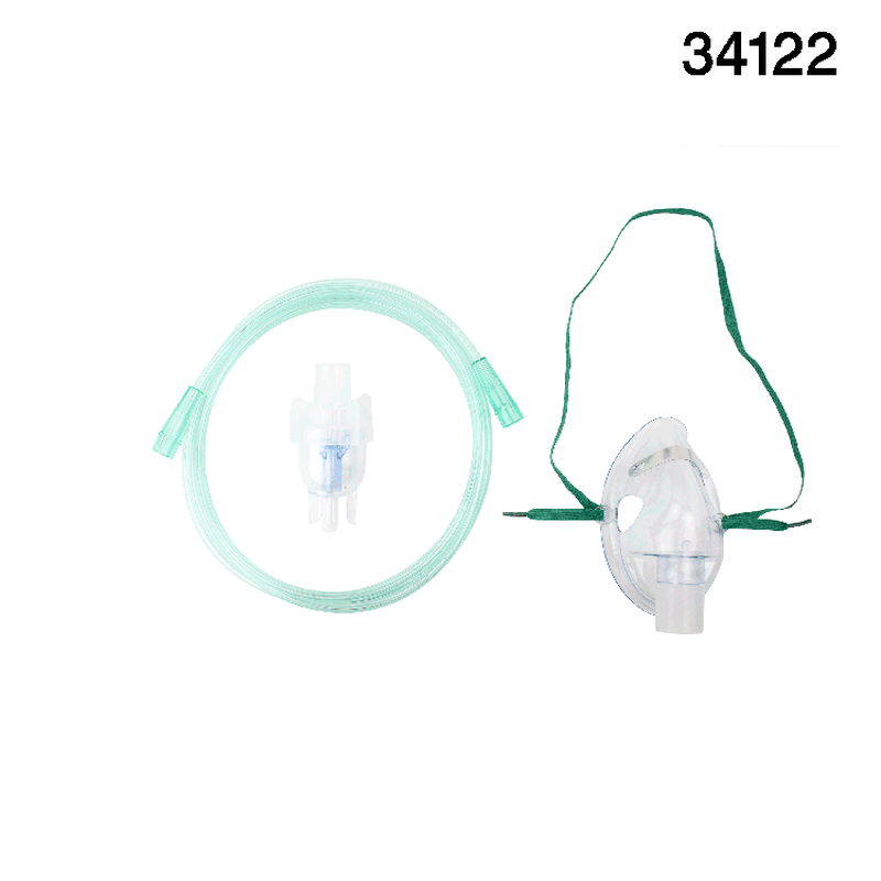 dynarex small volume nebulizer 6cc cup w 7 2 1 m tubing and t piece mouthpiece standar