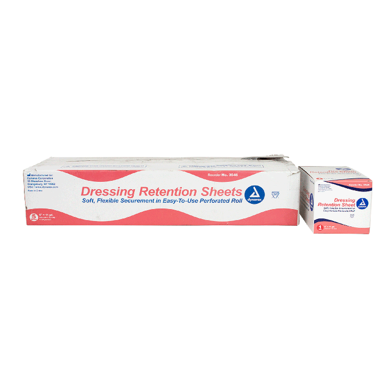 dynarex dressing retention sheet