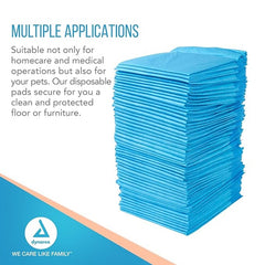 disposable underpad dynarex fluff absorbency