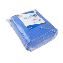 dynarex disposable lab coats without pockets