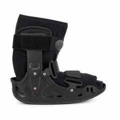 McKesson Air Walker Boot – Black Pneumatic Short Low-Top, Adult Large, Latex-Free | HCPCS L4360