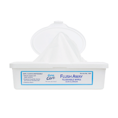 dynarex flushable wipes