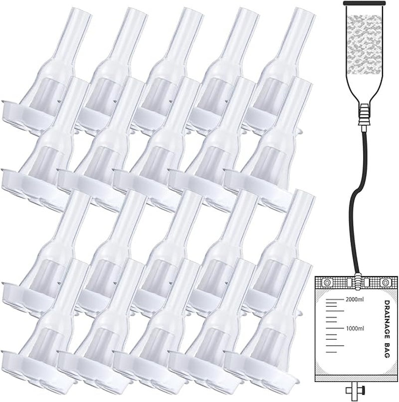 male external catheter inview self adhesive silicone medium packaging type box