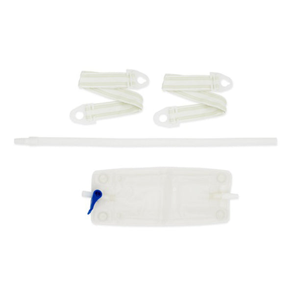 Urinary Leg Bag Hollister Anti Reflux Valve Sterile 540 mL Vinyl