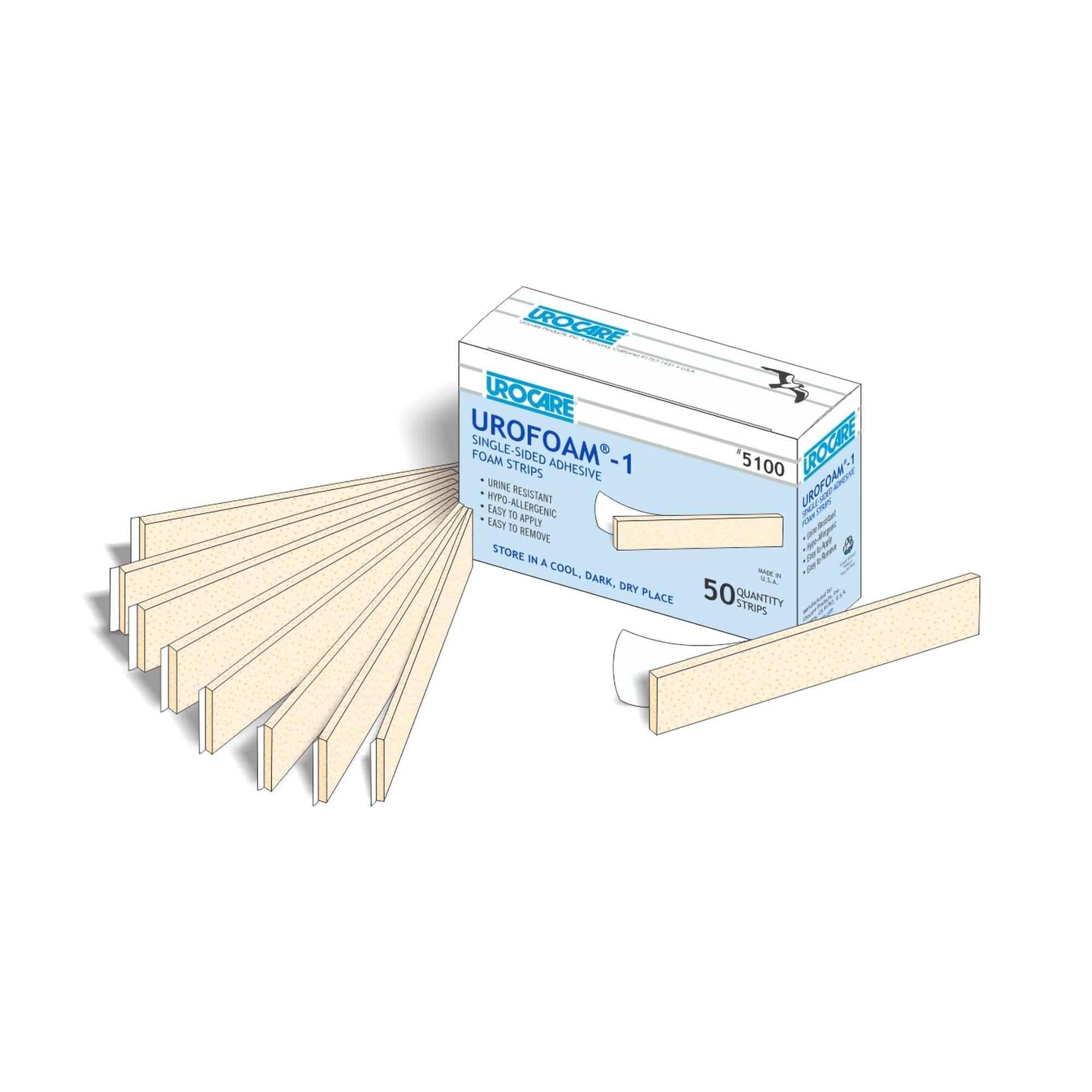urofoam 1 adhesive foam strips for use with male external catheters urofoam adhesive foam strips mk668137bx