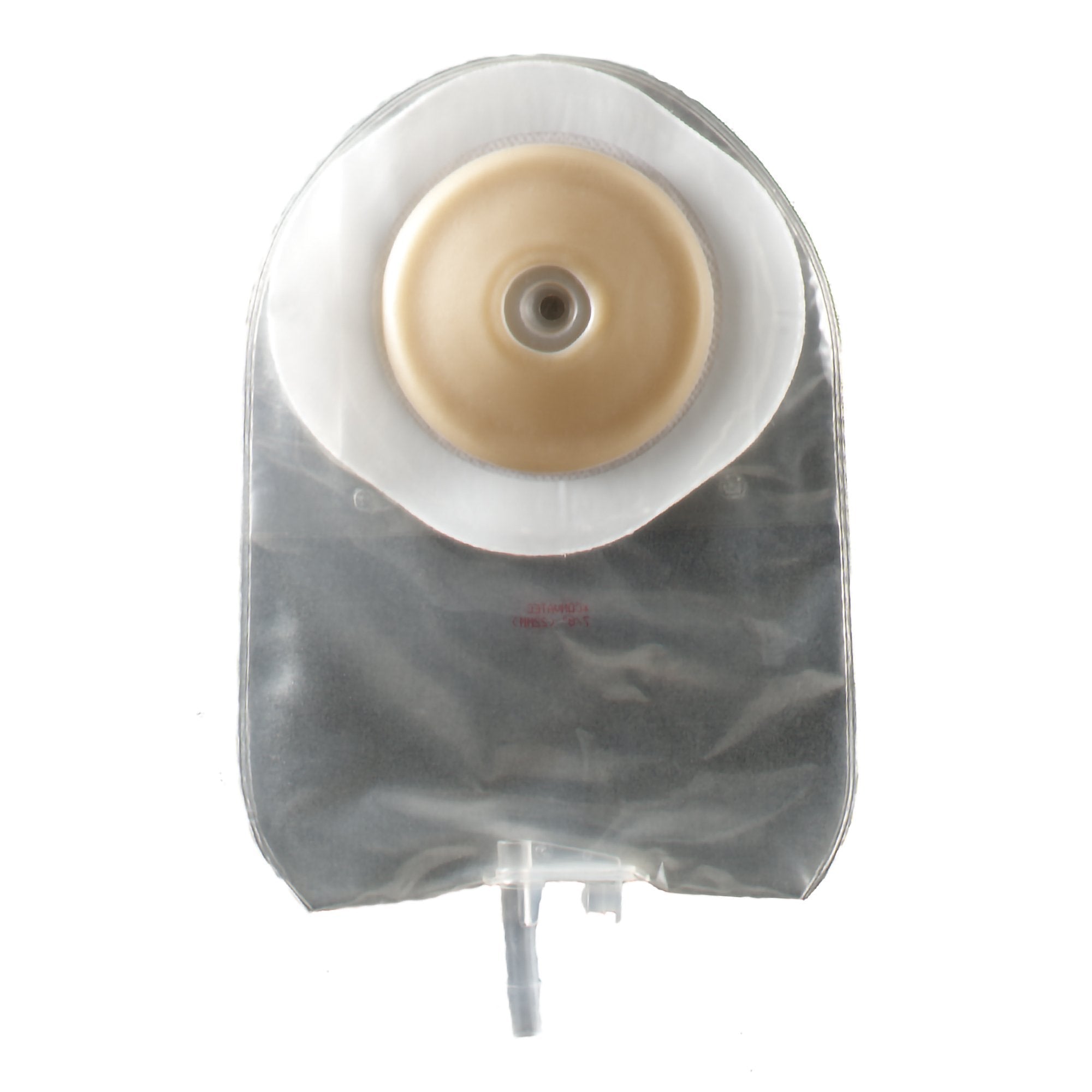 Urostomy Pouch ActiveLife One Piece System 8 Inch Length Convex, Pre Cut 22 mm Stoma Drainable