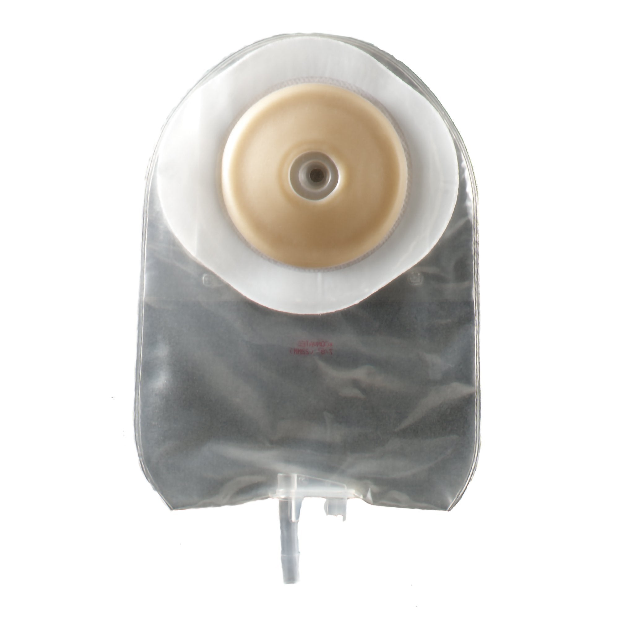 Urostomy Pouch ActiveLife One Piece System 9 Inch Length Convex, Pre Cut 1 1/8 Inch Stoma Drainable