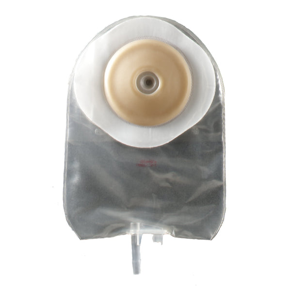 Urostomy Pouch ActiveLife One Piece System 9 Inch Length Convex, Pre Cut 1 1/8 Inch Stoma Drainable