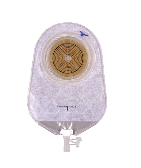 Urostomy Pouch Assura One Piece System 10 3/4 Inch Length Convex 25 mm Stoma