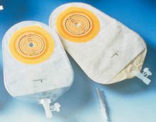 Urostomy Pouch Assura One Piece System 10 3/4 Inch Length Convex, Trim to Fit 15 to 43 mm Stoma