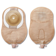 Urostomy Pouch CeraPlus One Piece System 9 Inch Length Soft Convex, Pre Cut 7/8 Inch Stoma Drainable