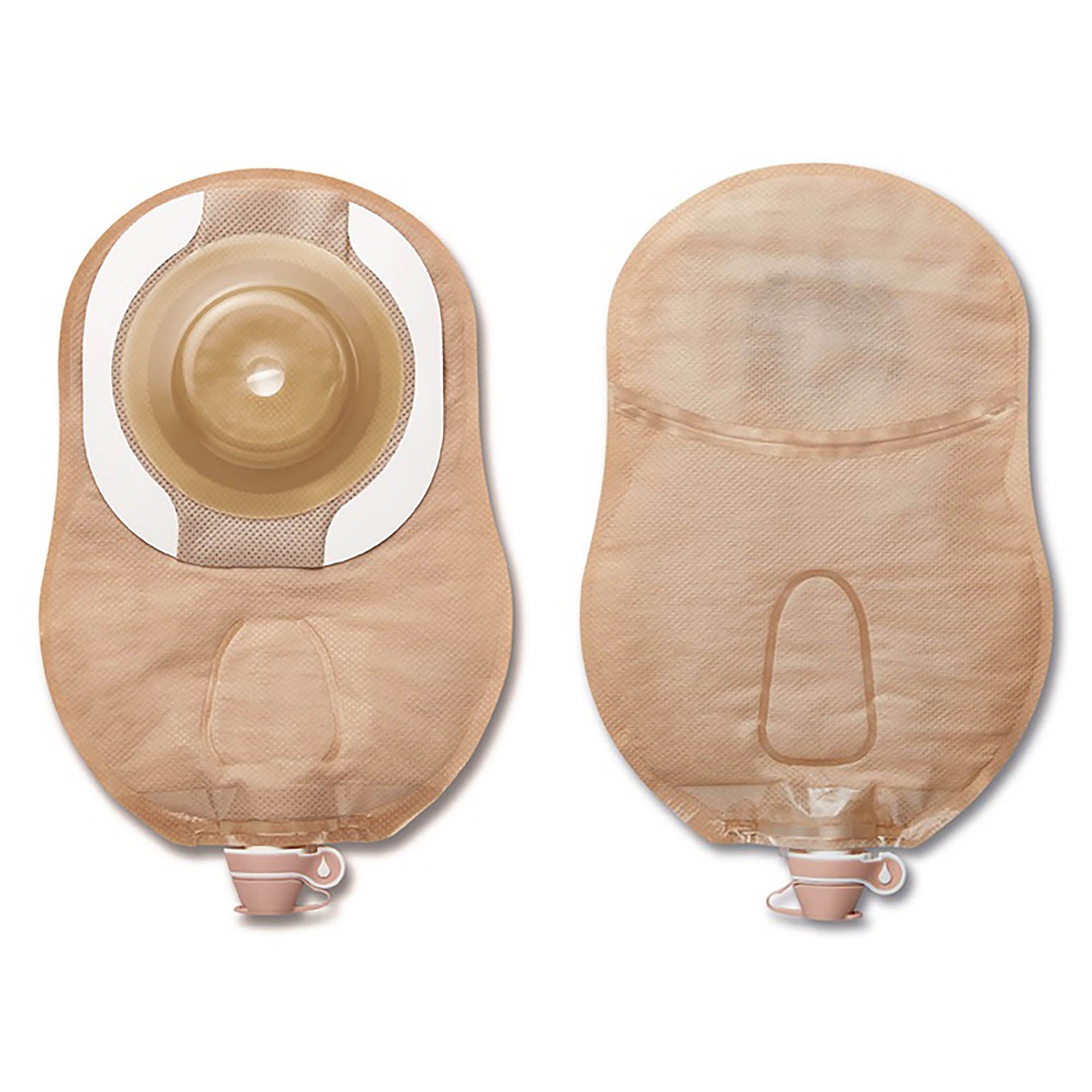 Urostomy Pouch CeraPlus One Piece System 9 Inch Length Soft Convex, Trim to Fit Up to 2 1/8 Inch Stoma
