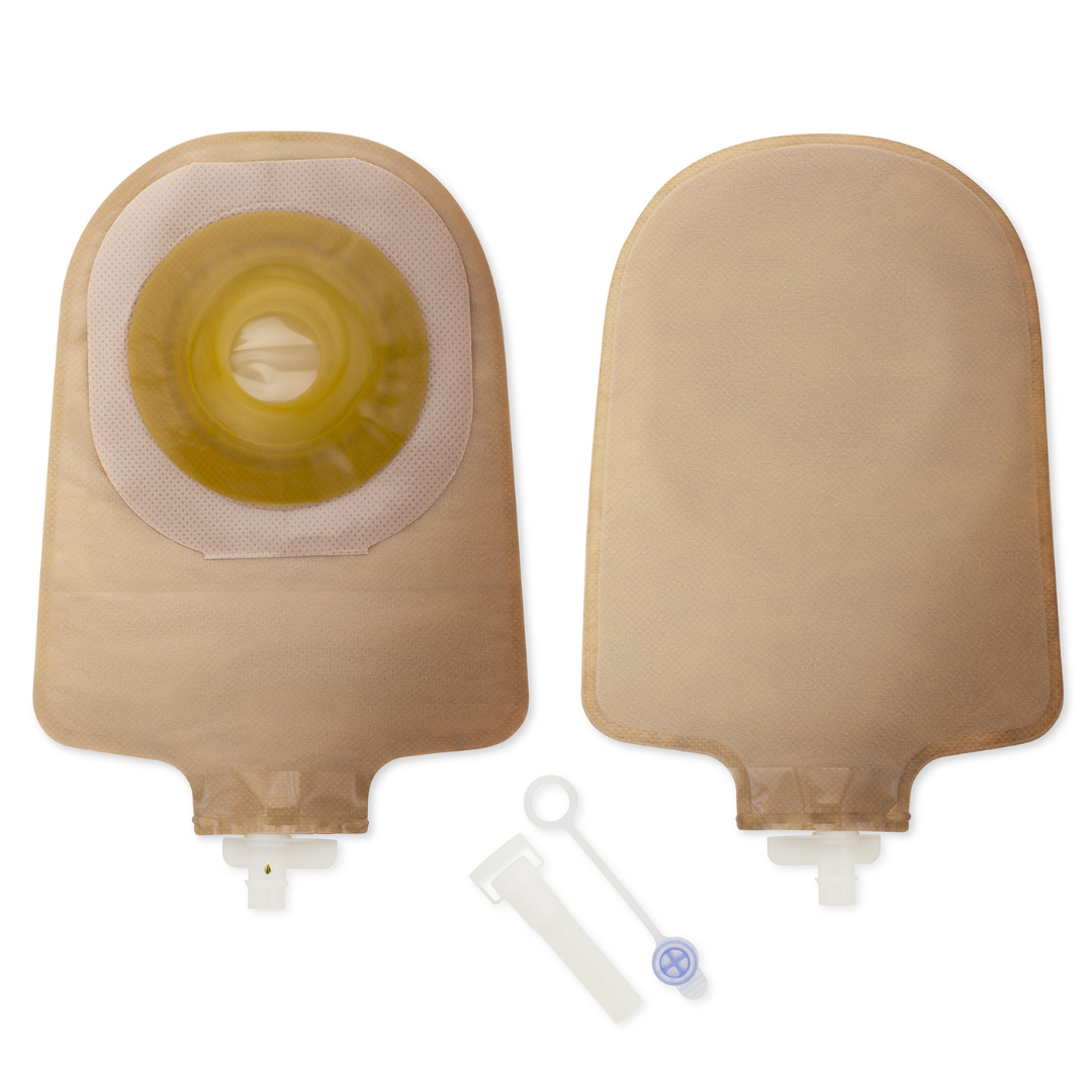 Urostomy Pouch Premier One Piece System 9 Inch Length 7/8 Inch Stoma Drainable