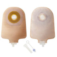 Urostomy Pouch Premier One Piece System 9 Inch Length Flat, Trim to Fit Up to 2 1/2 Inch Stoma Drainable