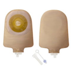 Urostomy Pouch Premier One Piece System 9 Inch Length Convex, Pre Cut 1 1/8 Inch Stoma Drainable