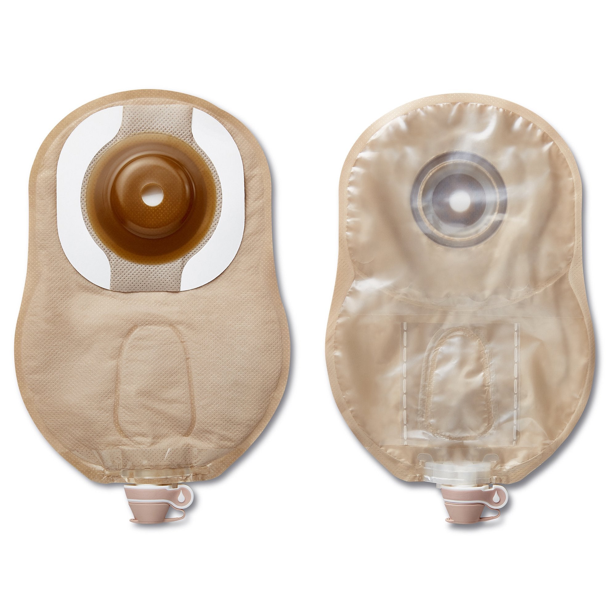 Urostomy Pouch Premier One Piece System 9 Inch Length Convex, Trim to Fit Up to 1 Inch Stoma Drainable