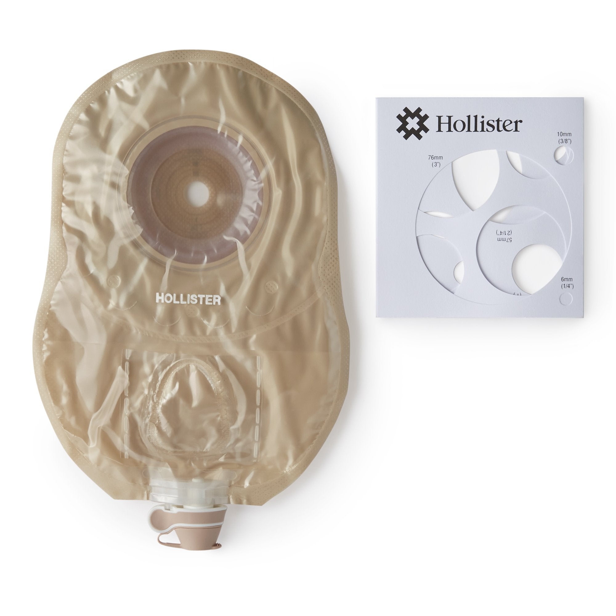 Urostomy Pouch Premier One Piece System 9 Inch Length Soft Convex, Trim to Fit Up to 1 1/2 Inch Stoma Drainable