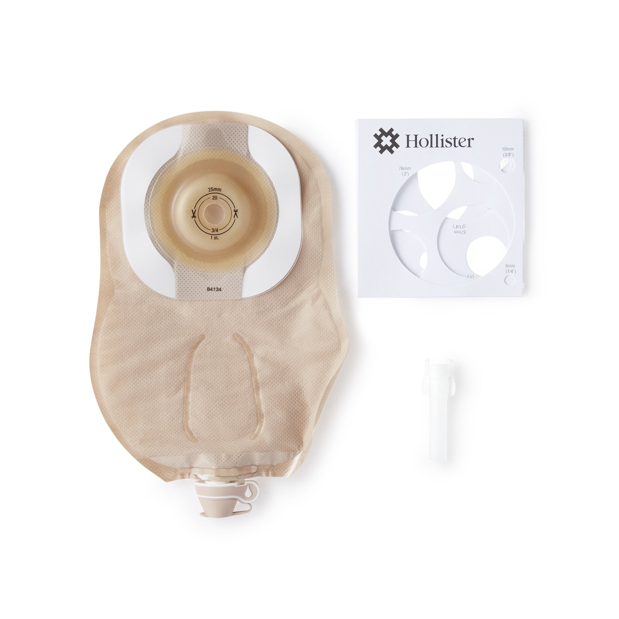Urostomy Pouch Premier One Piece System 9 Inch Length Soft Convex, Trim to Fit Up to 1 Inch Stoma Drainable