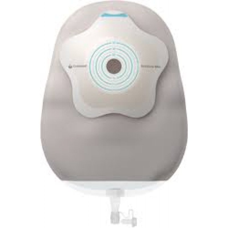 Urostomy Pouch SenSura Mio Concave One Piece System 10 1/2 Inch Length, Maxi Convex, Trim to Fit 10 to 40 mm Stoma Drainable