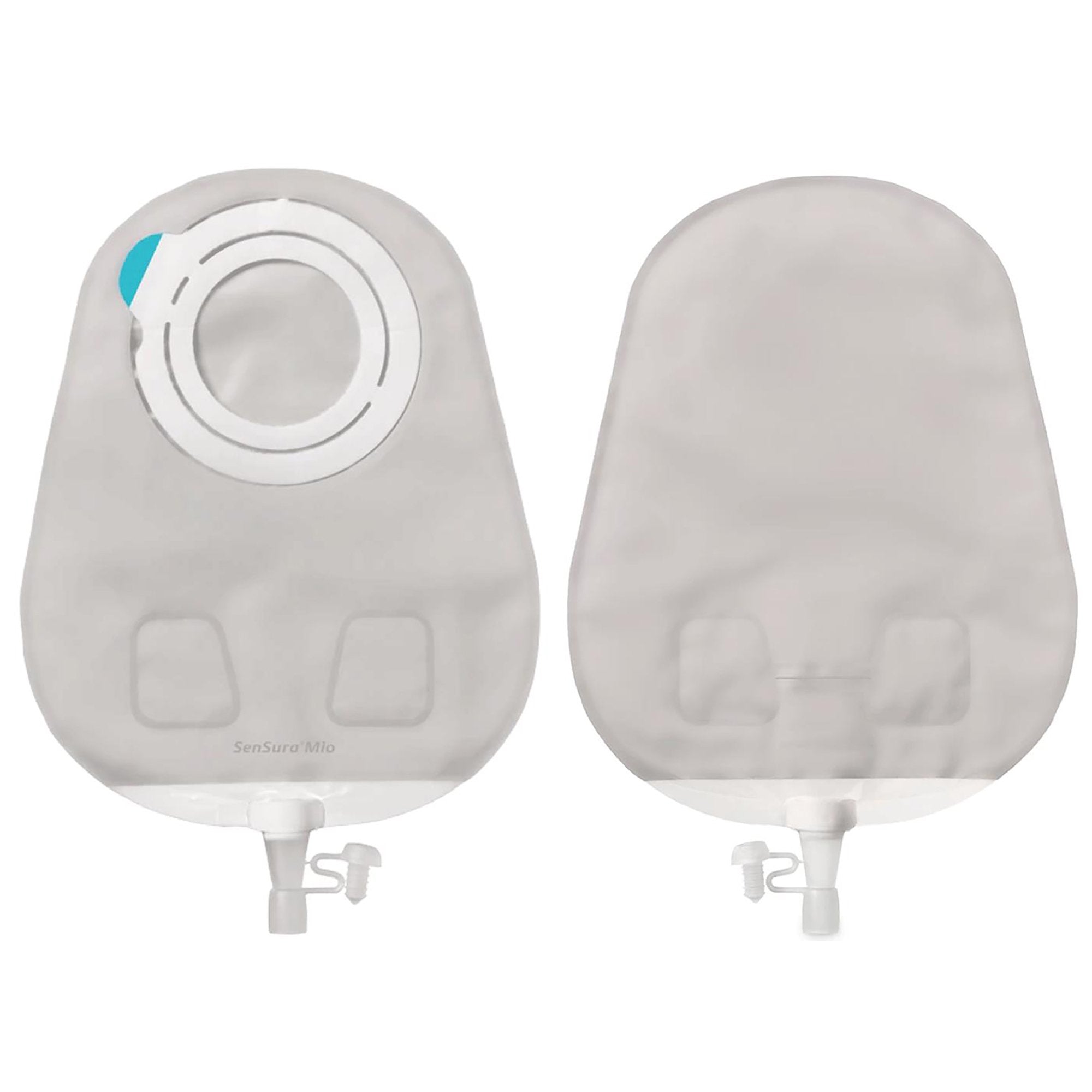 Urostomy Pouch SenSura Mio Flex Two Piece System 10 1/2 Inch Length, Maxi 3/8 to 1 7/8 Inch Stoma Drainable