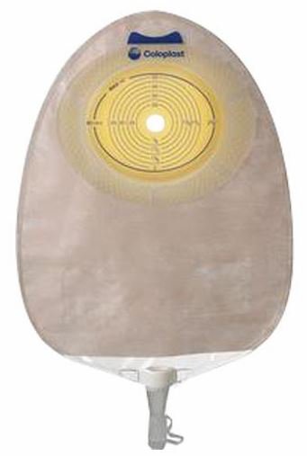 Urostomy Pouch SenSura One Piece System 10 3/8 Inch Length, Maxi Convex Light, Trim to Fit 5/8 to 1 5/16 Inch Stoma Drainable