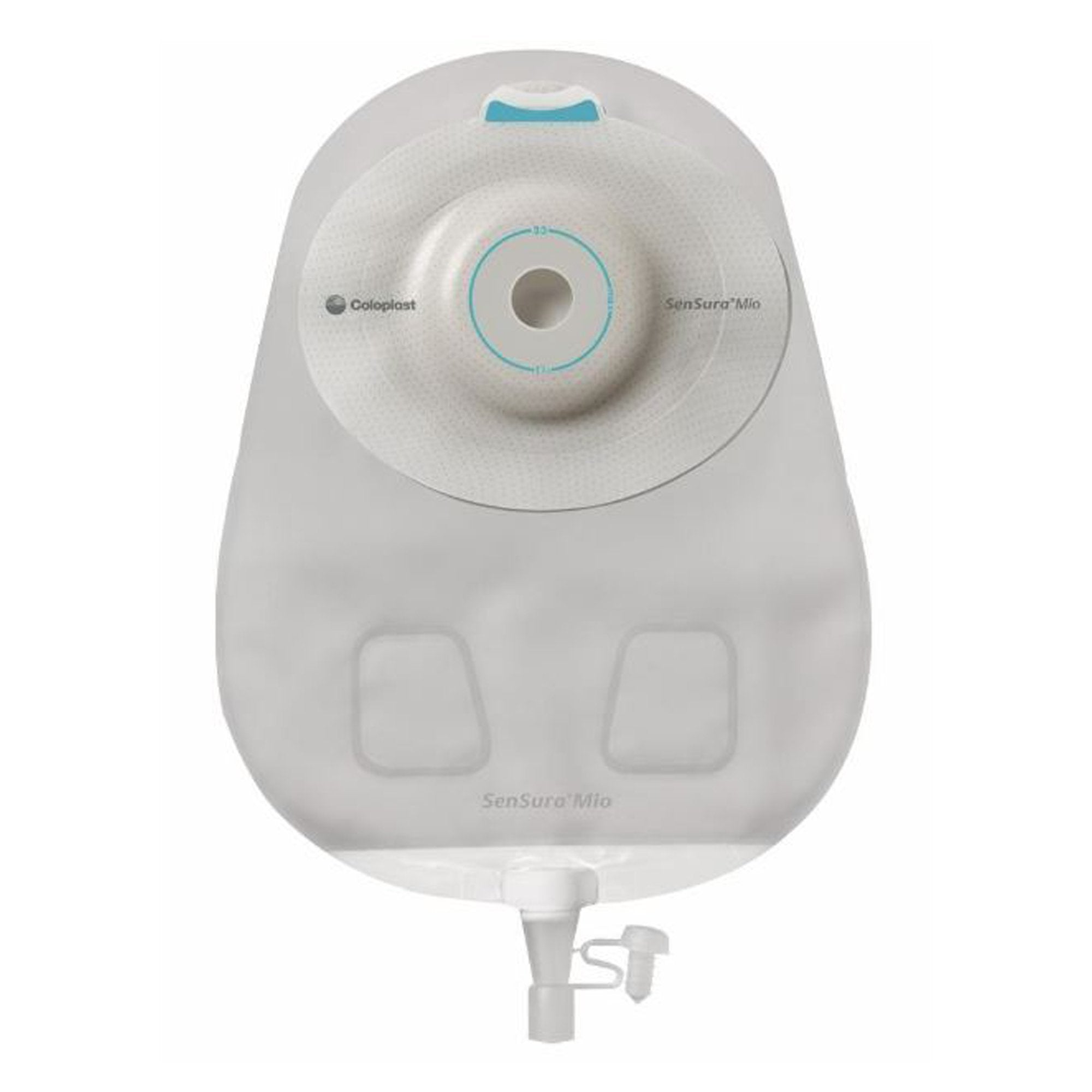 Urostomy Pouch SenSura Mio Convex One Piece System 10 1/2 Inch Length, Maxi Convex Light, Trim to Fit 3/8 to 1 11/16 Inch Stoma Drainable