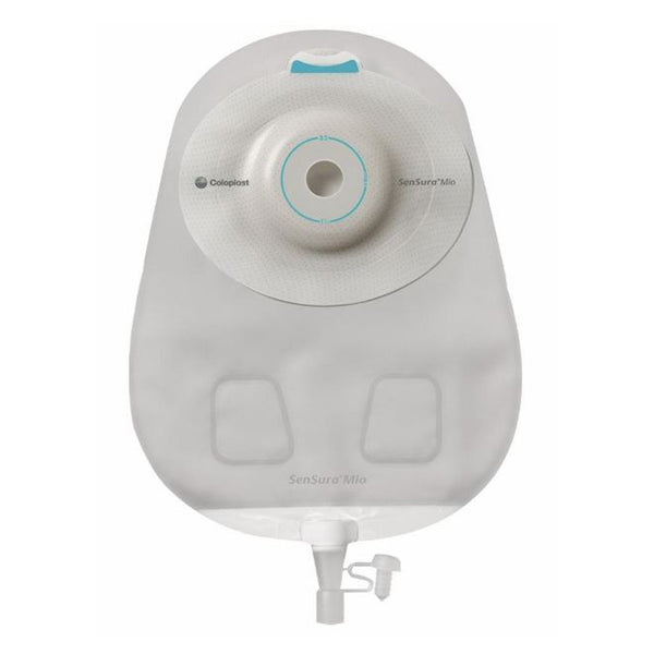 Urostomy Pouch SenSura Mio Convex One Piece System 10 1/2 Inch Length, Maxi Convex Light, Trim to Fit 3/8 to 1 11/16 Inch Stoma Drainable