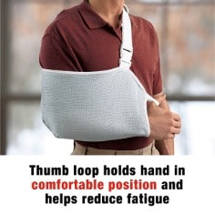 Arm Sling with Padded Strap 3M Ace Buckle Closure / Adjustable Strap One Size Fits Most,Packaging Type- Box