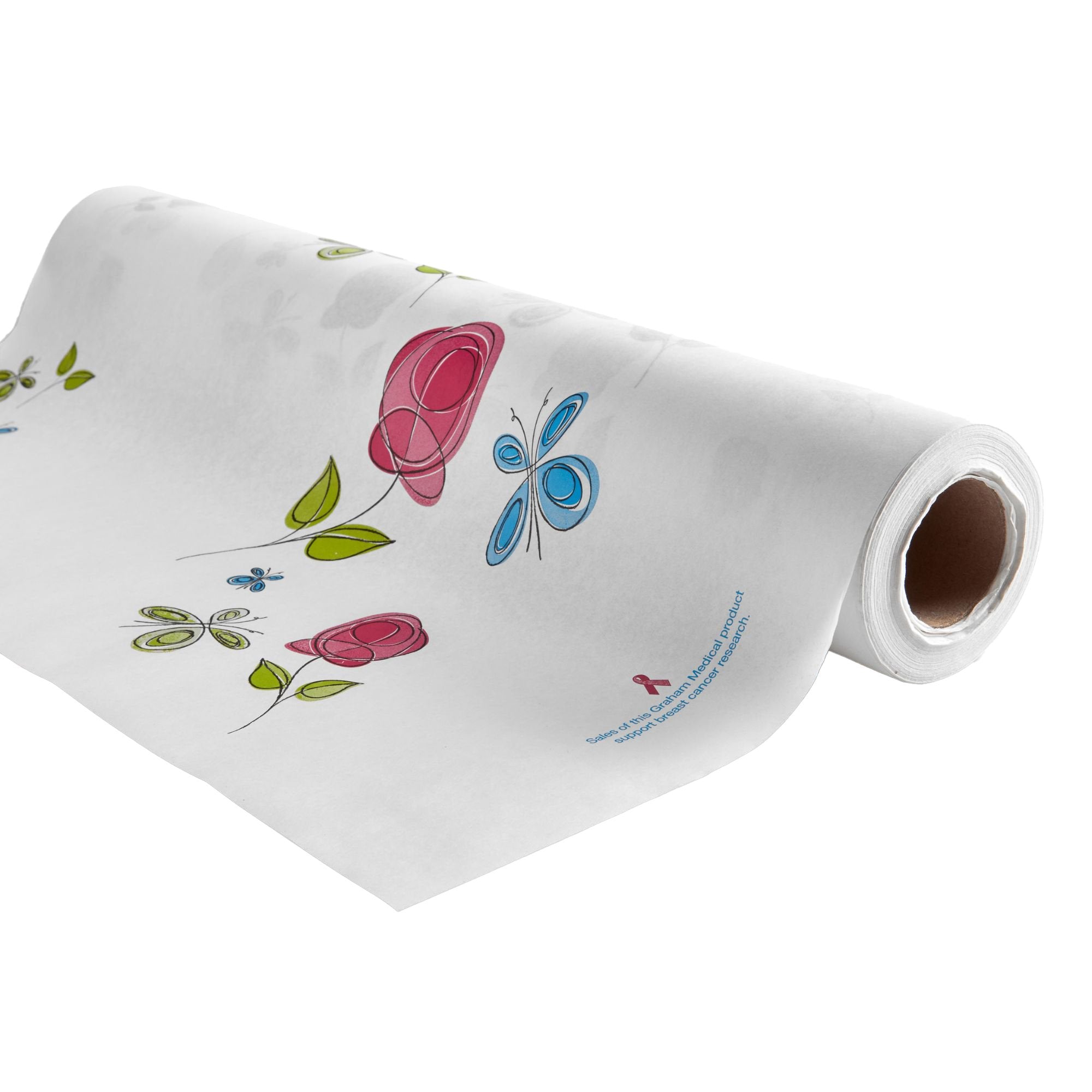 Table Paper Rose Garden 21 Inch Width 125 Foot Length Print (Roses) Crepe, Packaging Type- Case