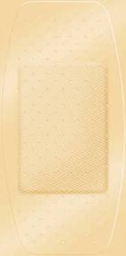 Adhesive Strip American White Cross Stat Strip 2 X 4 Inch Fabric Rectangle Tan Sterile, Packaging Type- Box